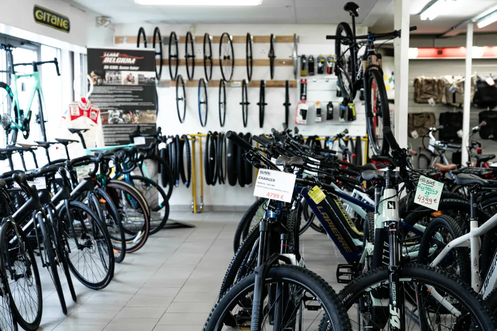 Magasin de vélo à Saint-Maximin